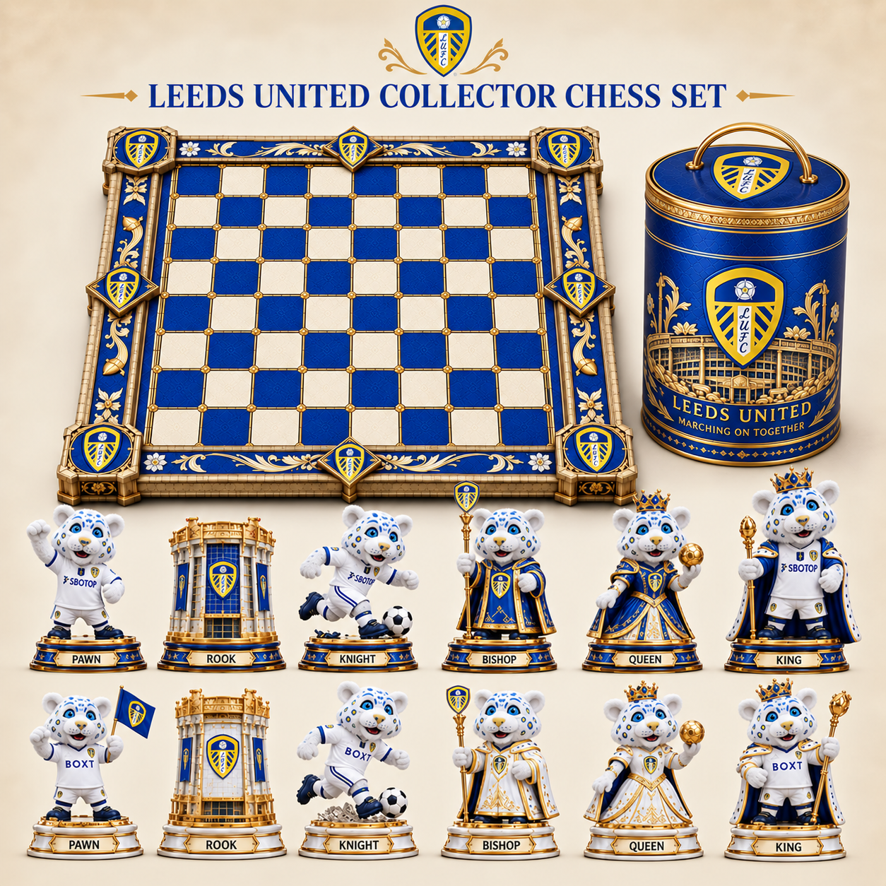 Premium EPL LEE Collector Chess Set