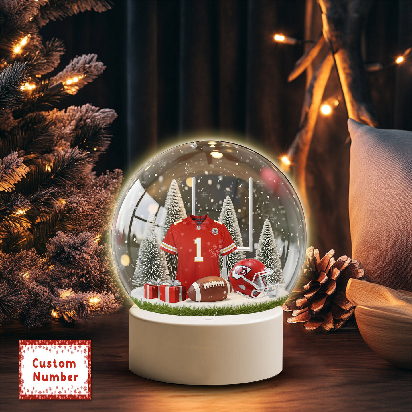 Premium KCC x NFL Christmas Ornaments DATND TANTD