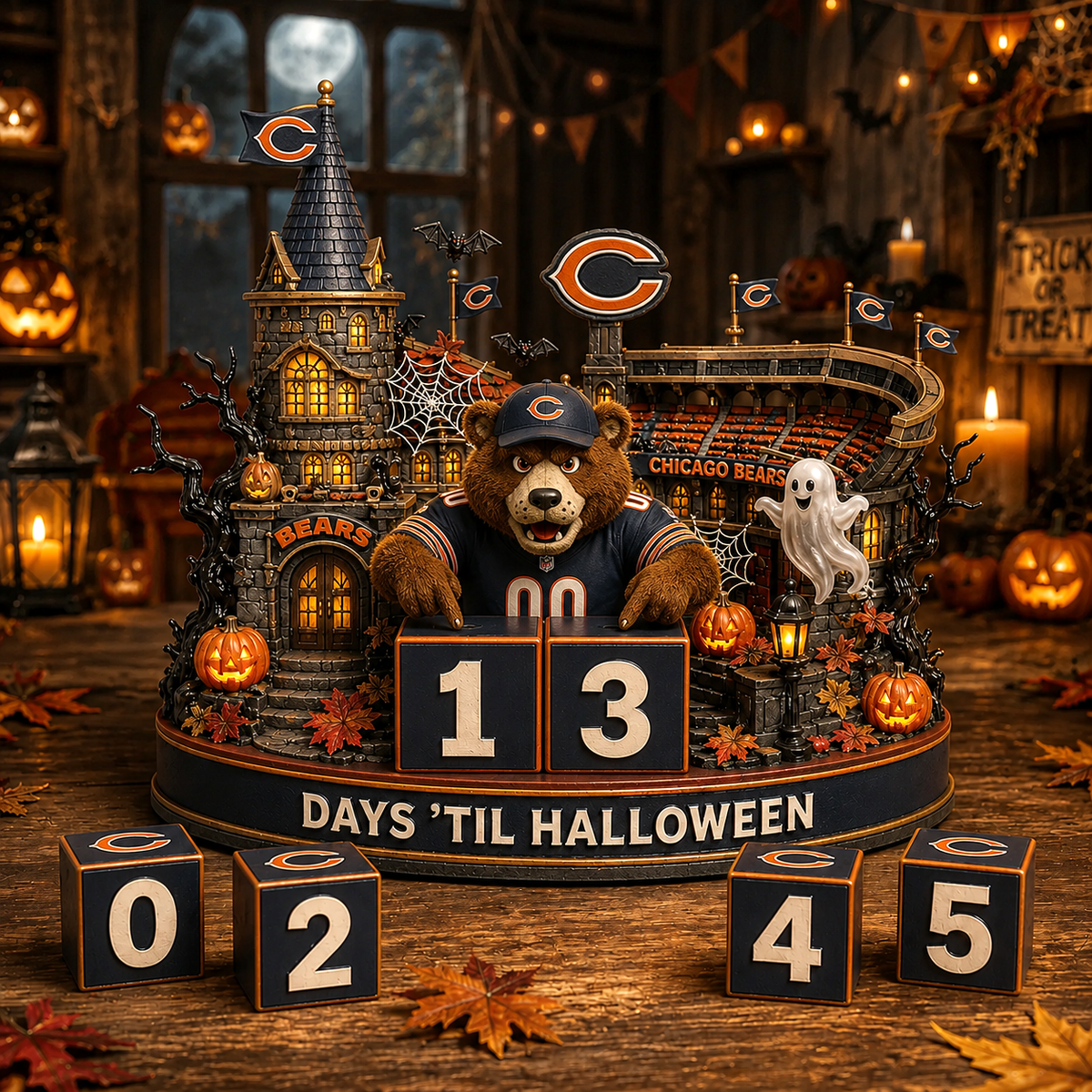 Premium NFL CHI Halloween Countdown Collector’s Edition