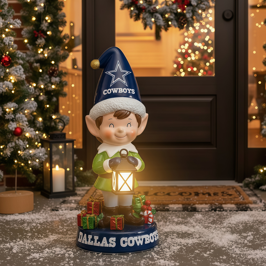 Premium NFL DAL Christmas ELF Led Figure V1 NMD 051225 TTV
