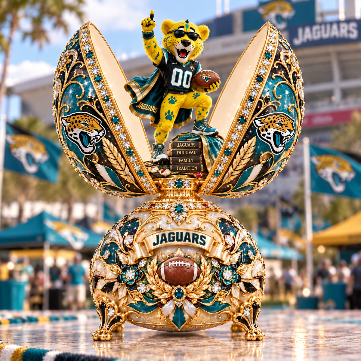 Premium NFL JJ The Bradford Exchange Fabergé