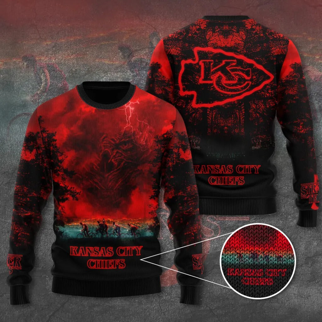 Premium NFL KC x STGT Ugly Sweater V1 NMD NHM