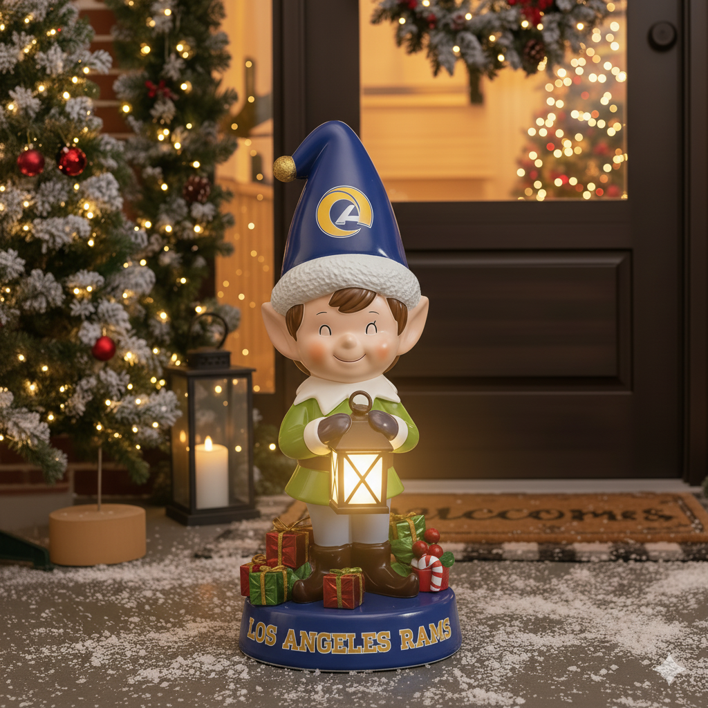 Premium NFL LAR Christmas ELF Led Figure V1 NMD 051225 TTV