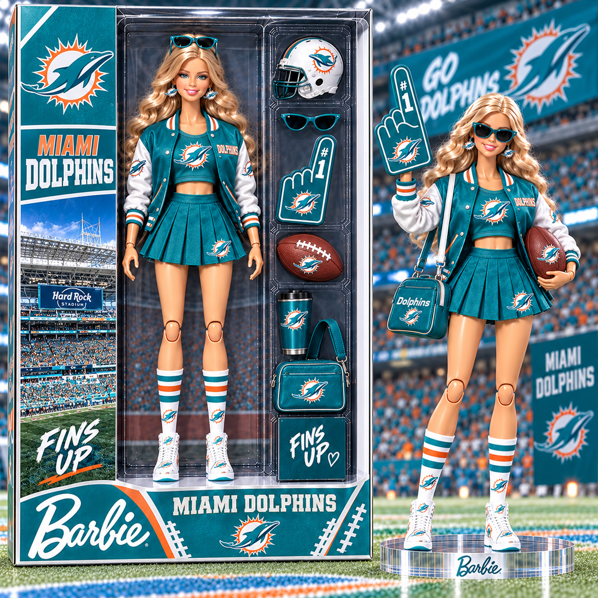 Premium NFL MD x BBE Arclylic Plaque