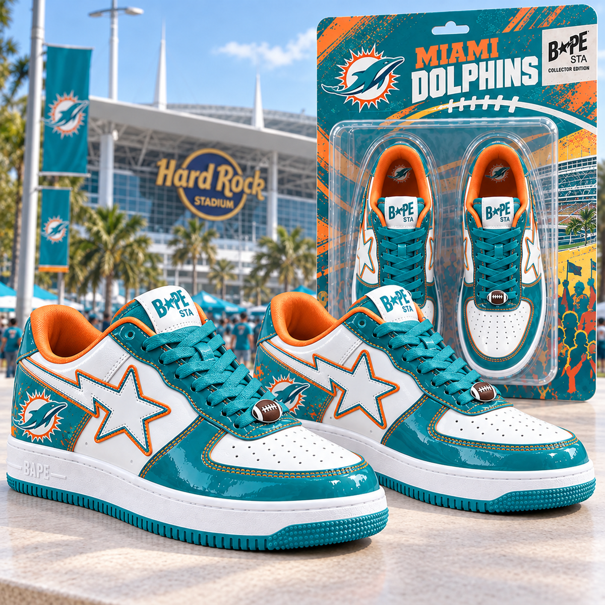 Premium NFL MIA Casual Shoes