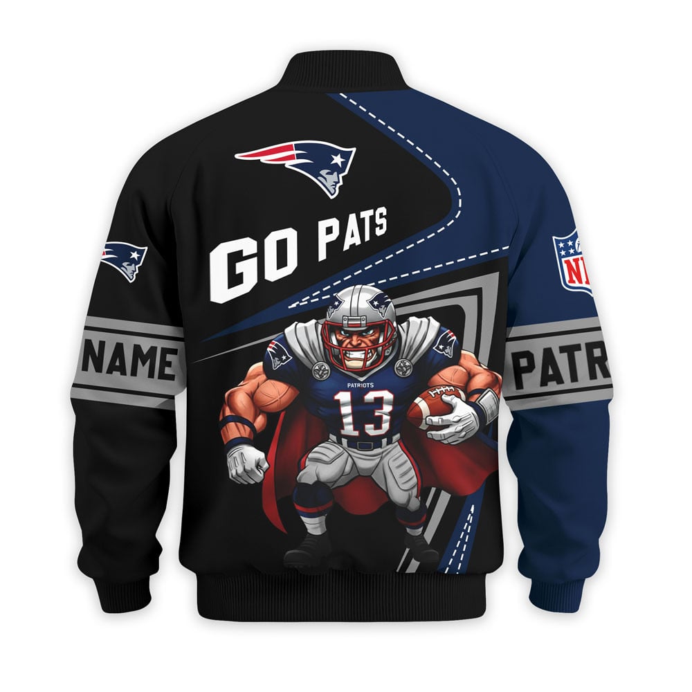 Premium NFL NE Bomber Jacket V1 NMD NHM