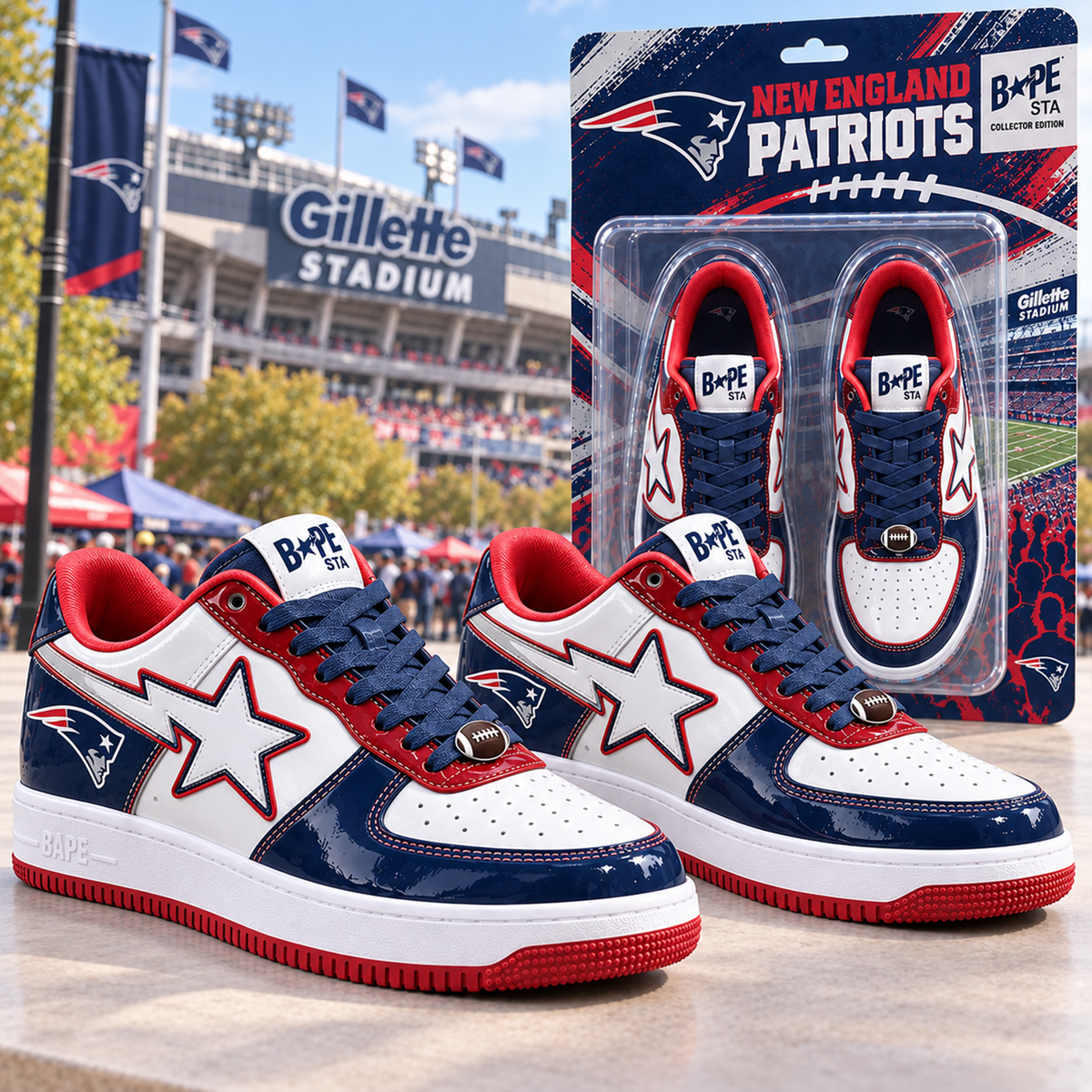 Premium NFL NE Casual Shoes