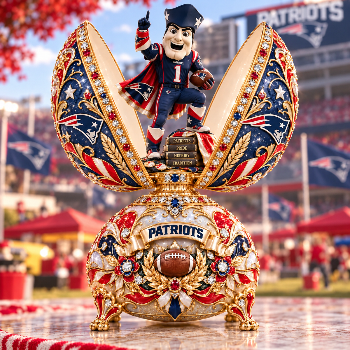 Premium NFL NEP The Bradford Exchange Fabergé