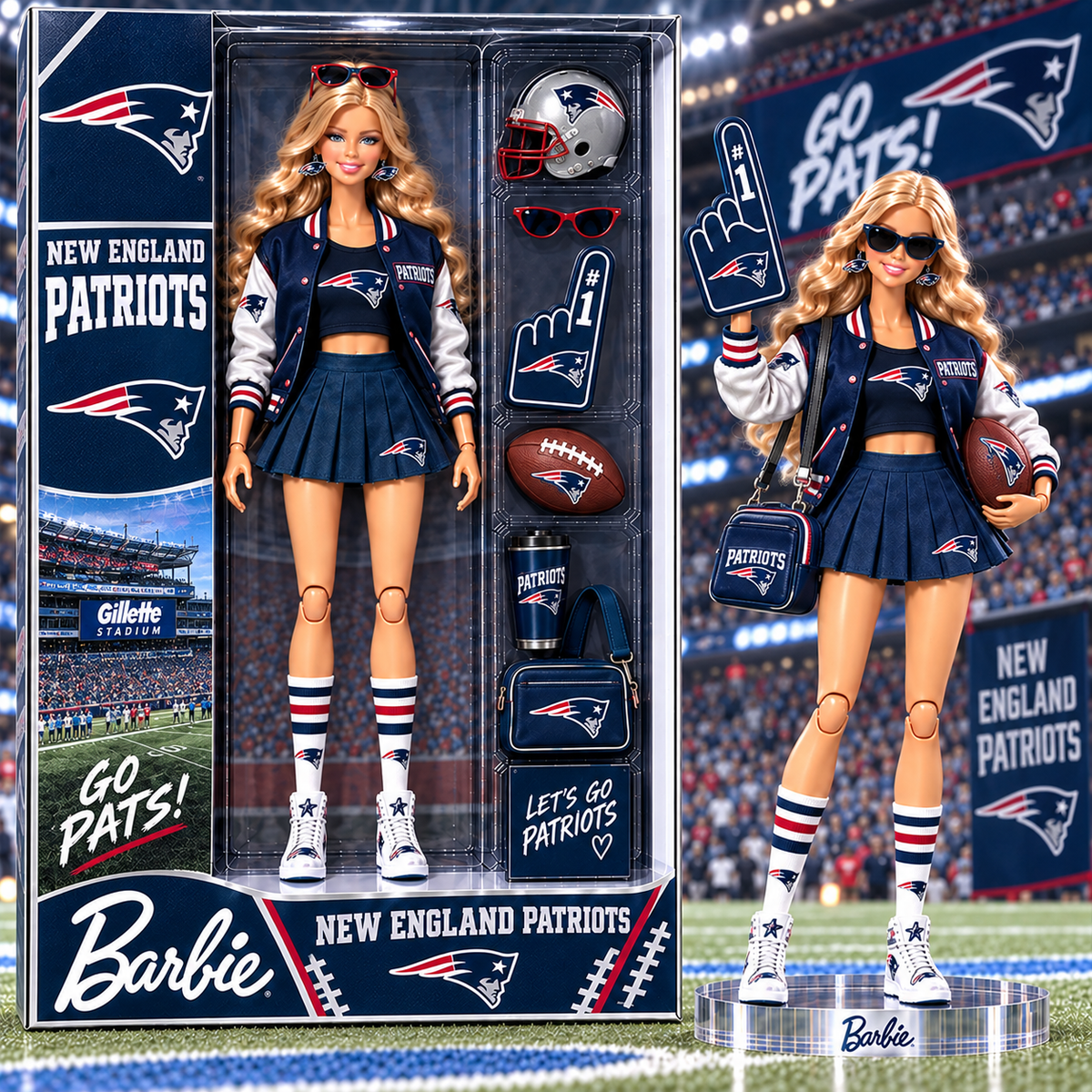 Premium NFL NEP x BBE Arclylic Plaque