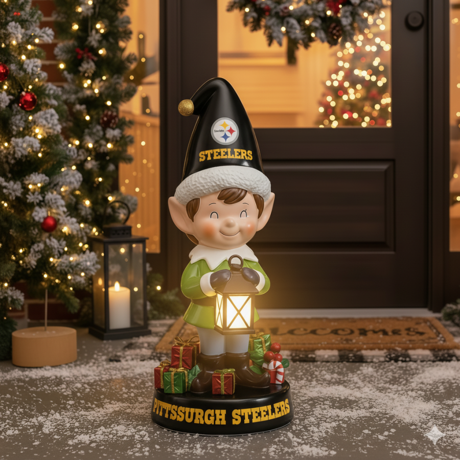 Premium NFL PIT Christmas ELF Led Figure V1 NMD 051225 TTV