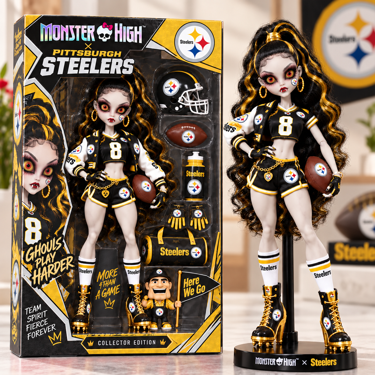Premium NFL PIT Varsity Collector Acrylic Plaque