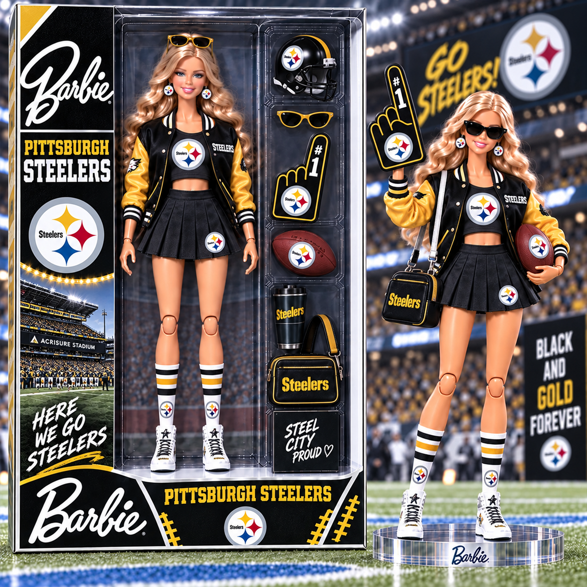 Premium NFL PS x BBE Arclylic Plaque