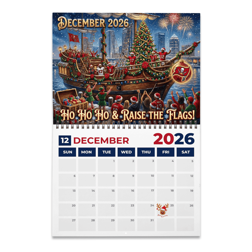 Premium NFL TB 2026 Calendar V2 NMD 051225 TTV