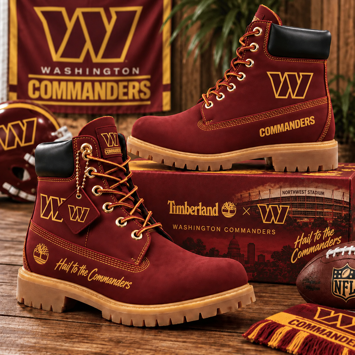 Premium NFL WAS Heritage Boots