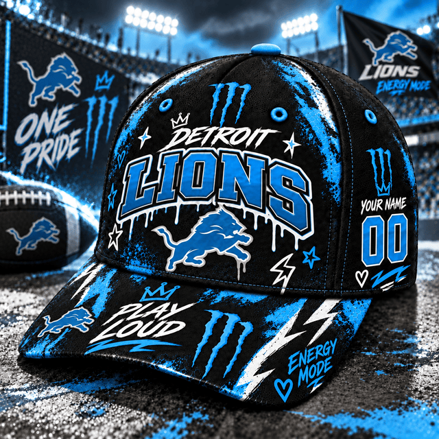 Premium NFL x DL Monster Energy – Neon Street Racing Cap