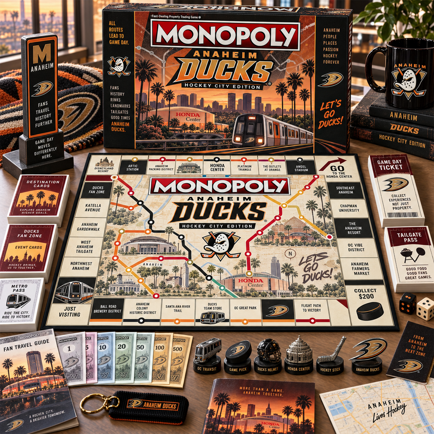 Premium NHL AD Metro Game Day Collector’s Edition Board Game V13
