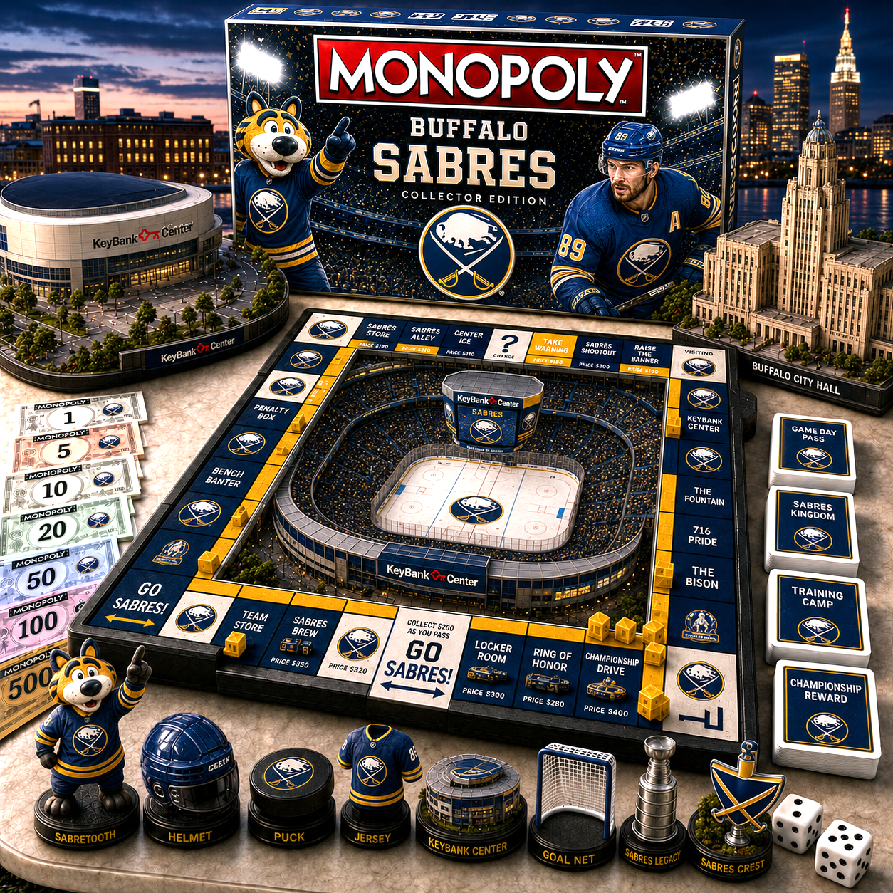 Premium NHL BS Pride Monopoly Collector’s Edition V11