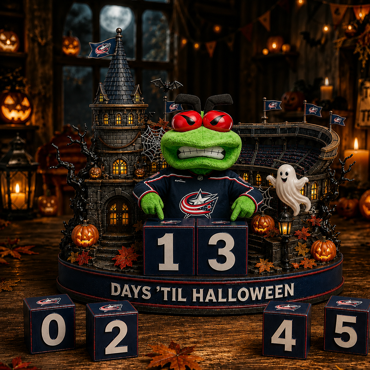 Premium NHL CBJ Halloween Countdown Collector’s Edition