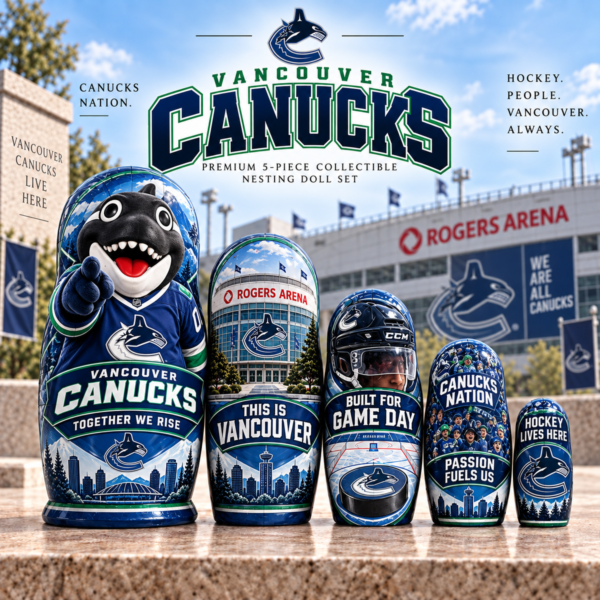 Premium NHL VC Nesting Doll Set