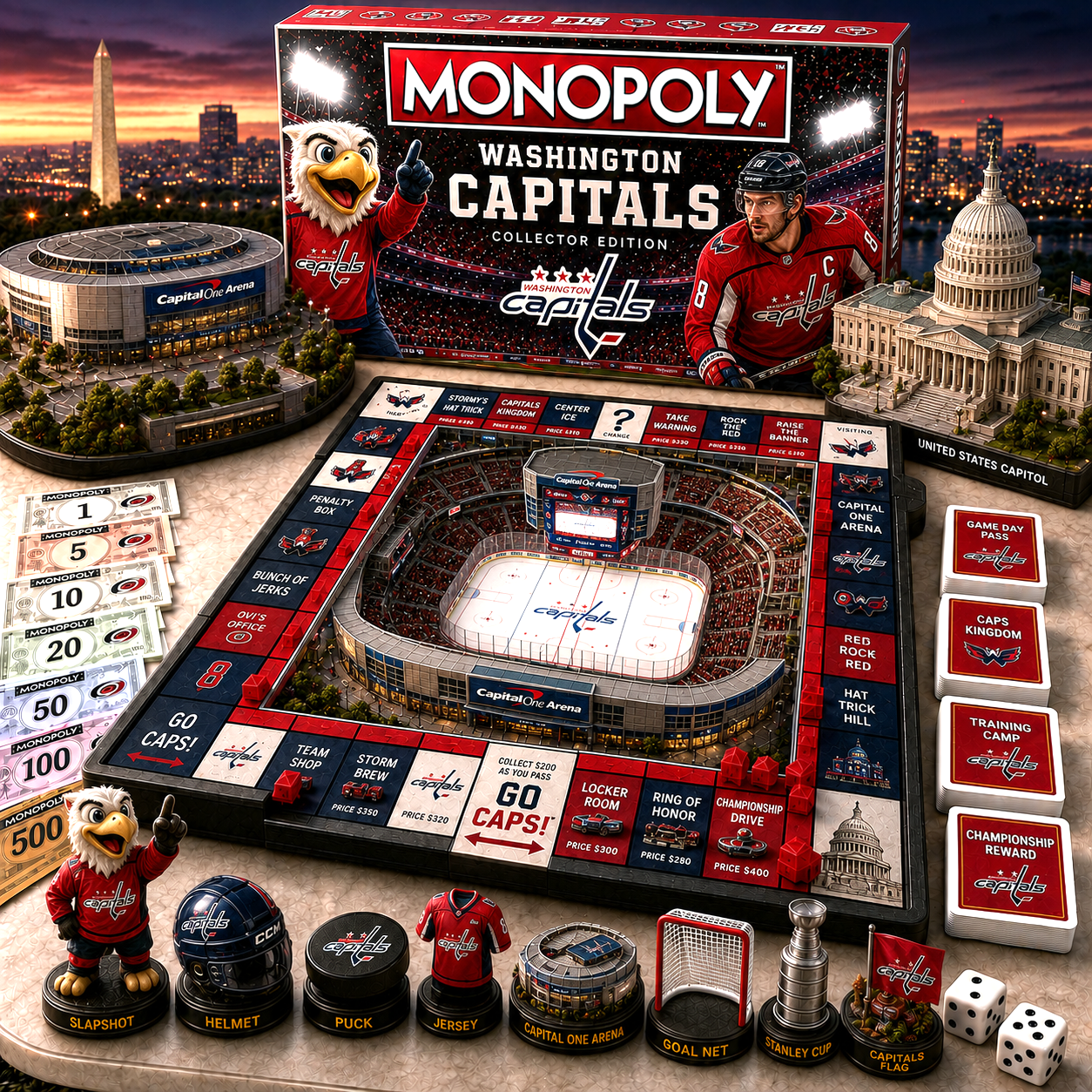 Premium NHL WC Pride Monopoly Collector’s Edition V11