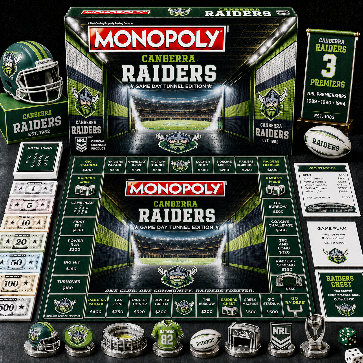 Premium NRL CR Game Day Tunnel Broad Game V8
