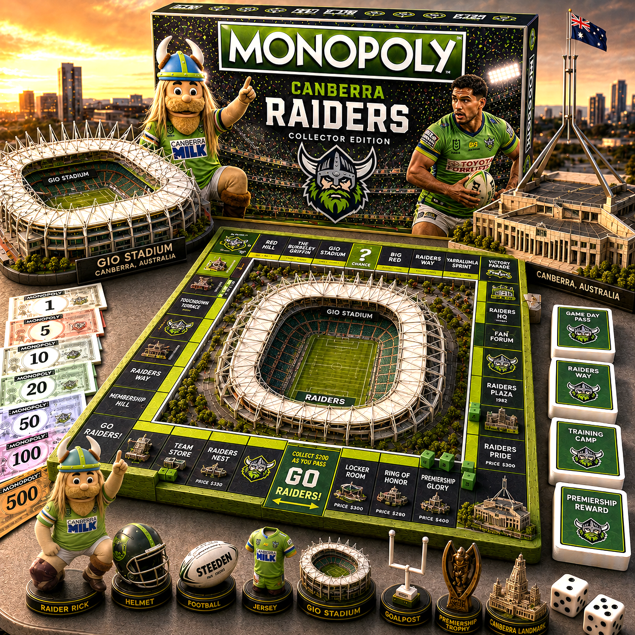 Premium NRL CR Pride Monopoly Collector’s Edition V11