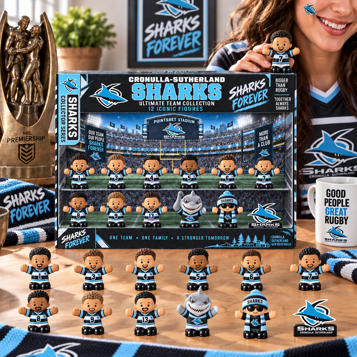 Premium NRL CSS Littel People Collector Set