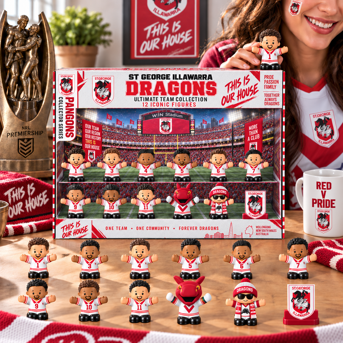 Premium NRL SGID Littel People Collector Set