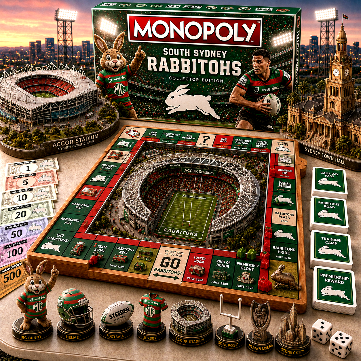 Premium NRL SSR Pride Monopoly Collector’s Edition V11