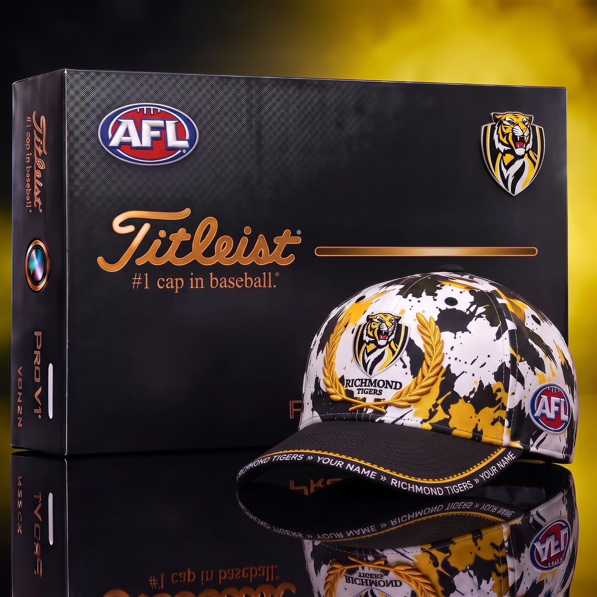 RIC X Premium AFL Titleist Baseball Cap with Gift Box