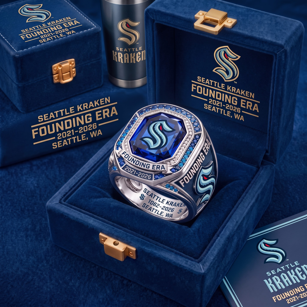 SEA X NHL Anniversary Ring Box Set