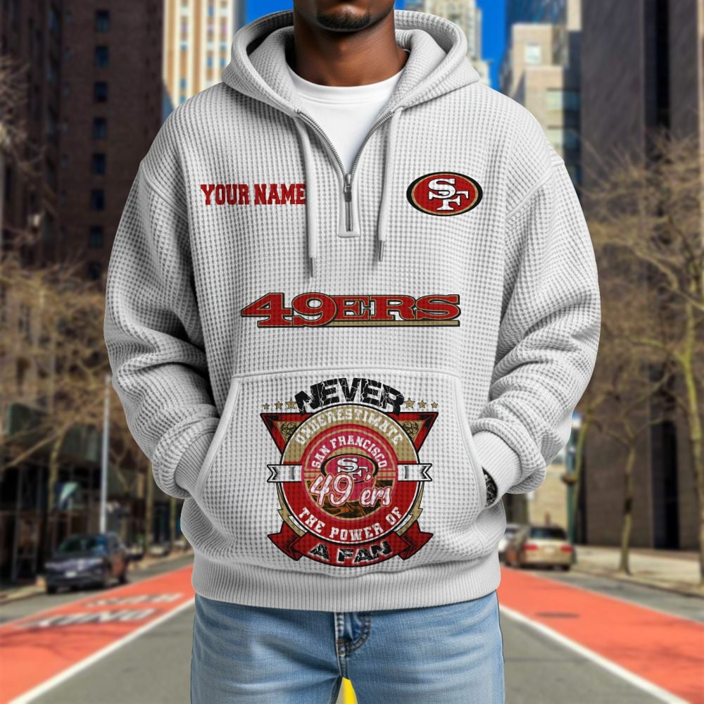 SF x NFL Waffle Hoodie DATND TANTD