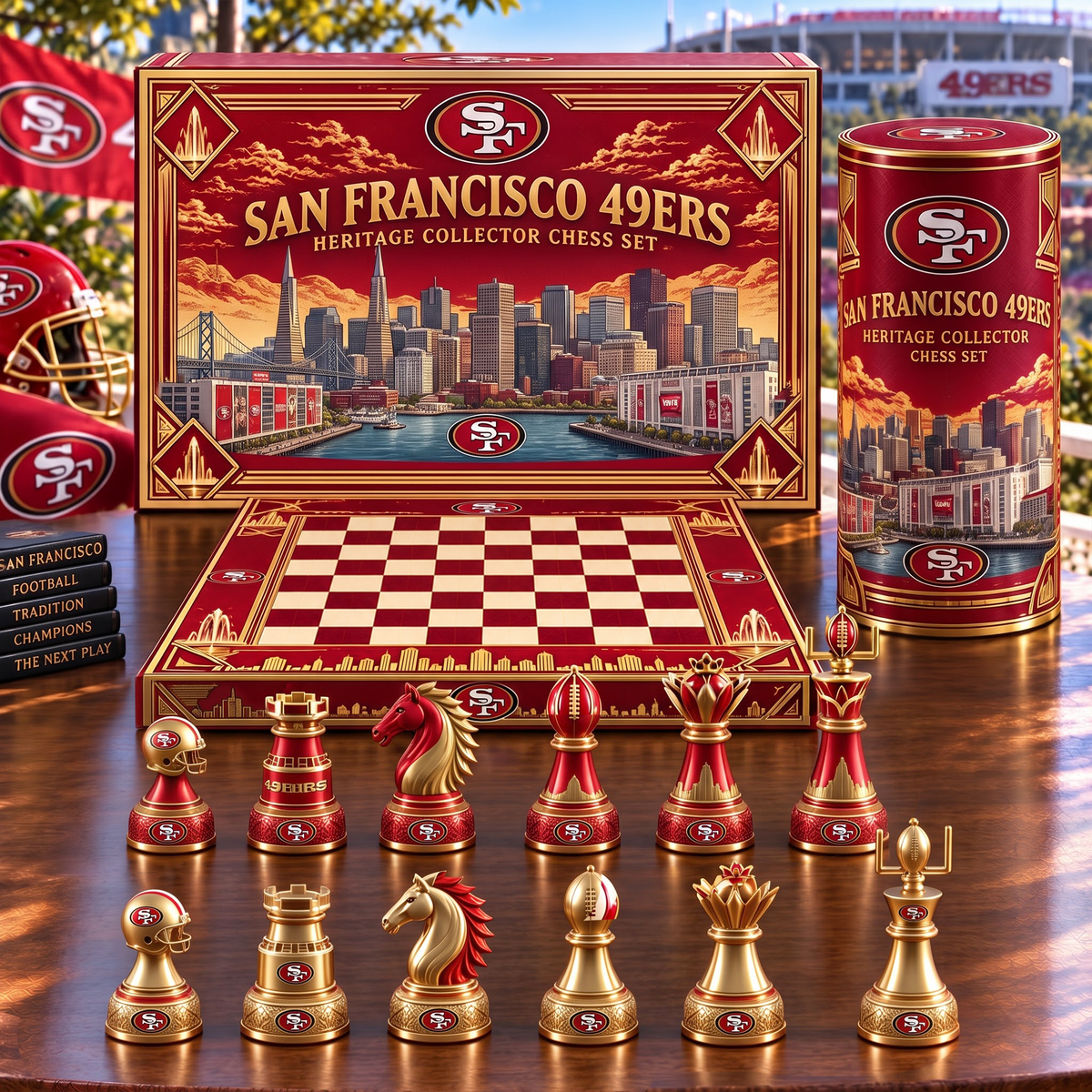SF x Premium NFL Chess Set Collections