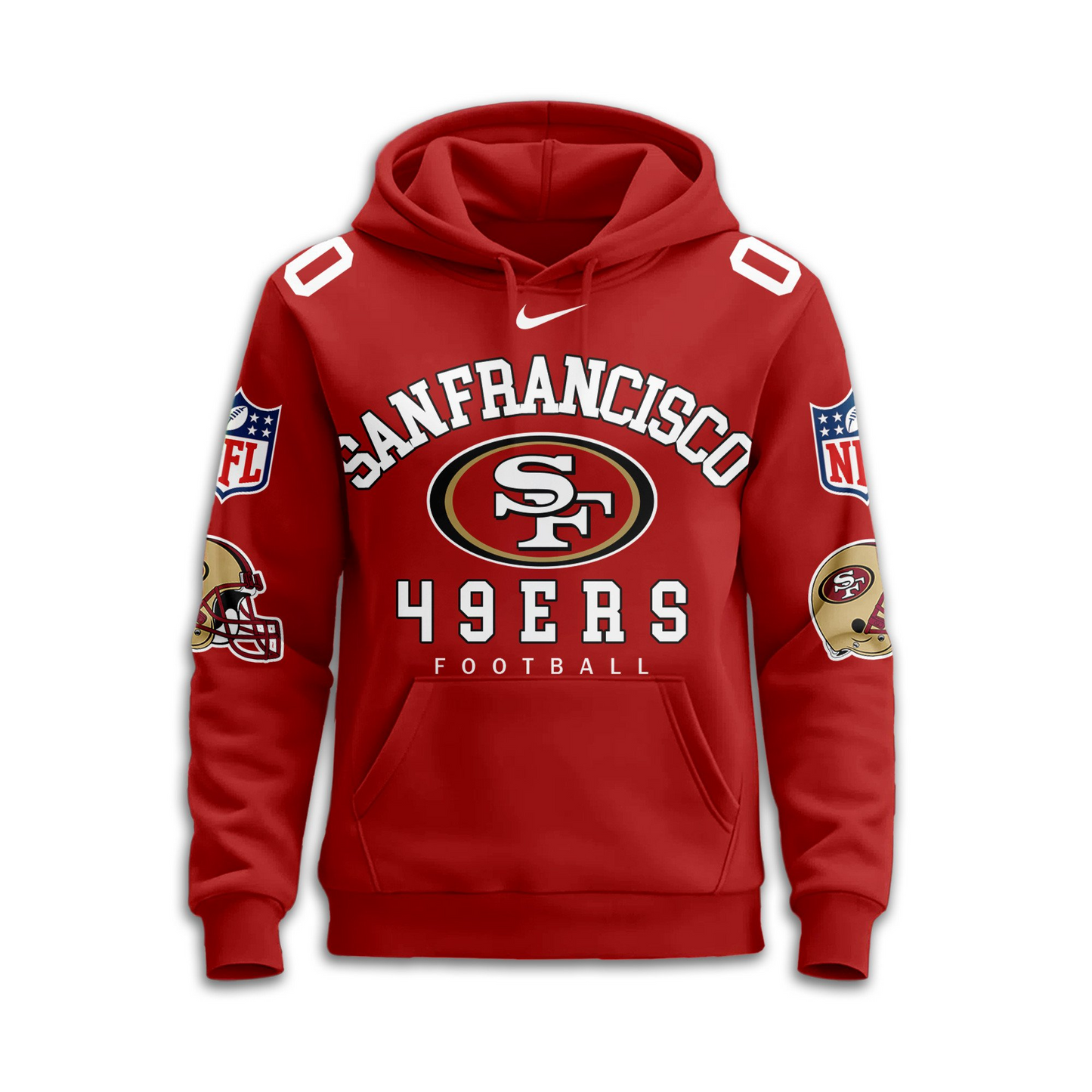SF49 Premium NFL Custom Game Day Hoodie DDT NTL