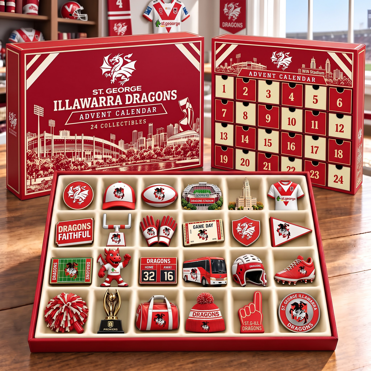 SG x Premium NRL Team Christmas Advent Calendar