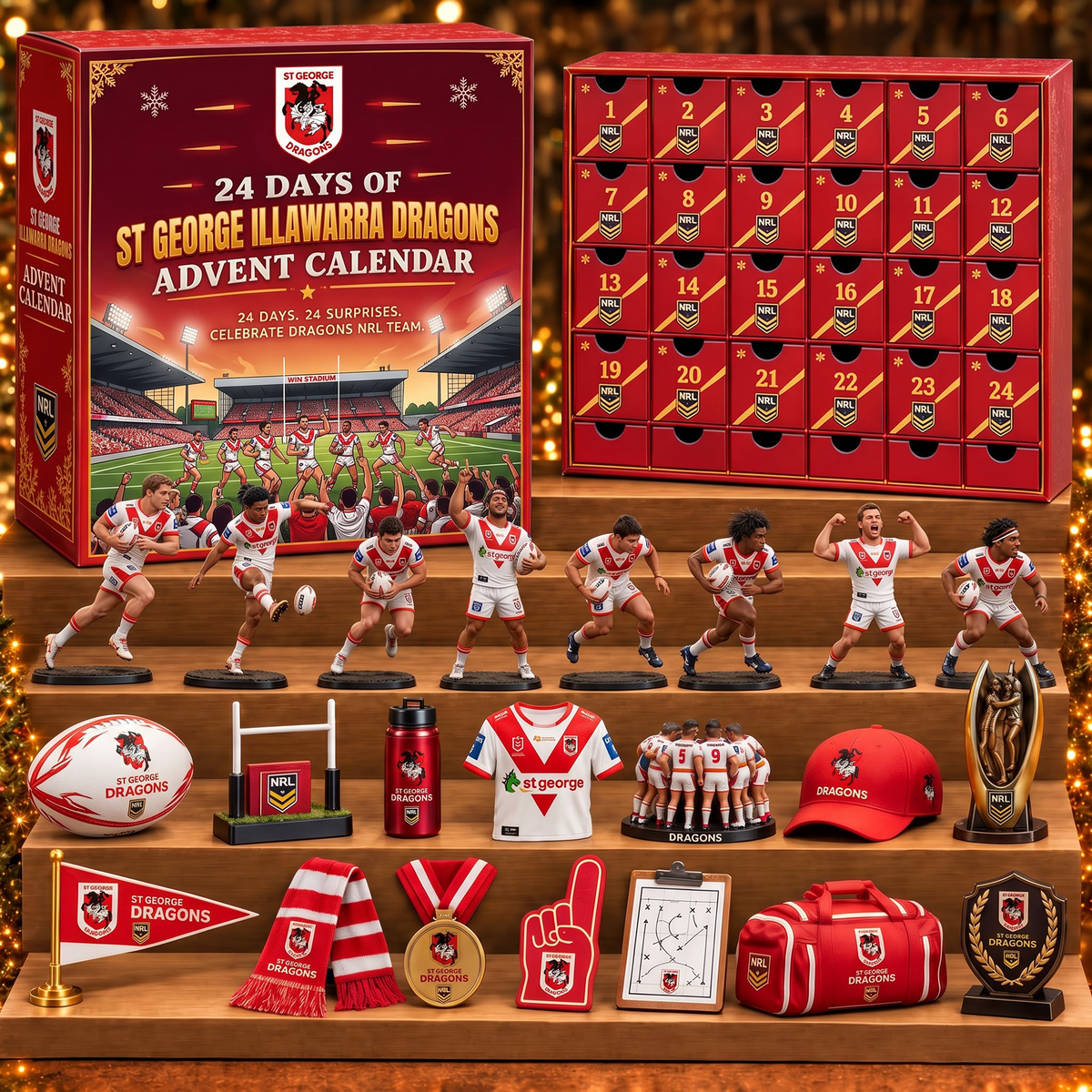 SGI X NRL 24 Days Countdown Christmas Advent Calendar