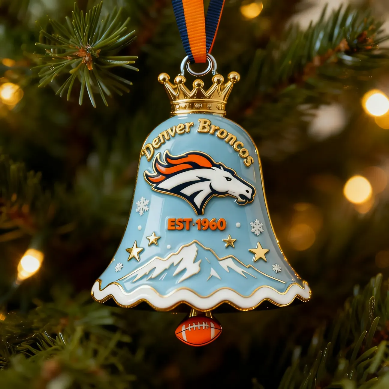 SIGNATURE NFL X DEN CHRISTMAS BELL 2025 NDT NHM