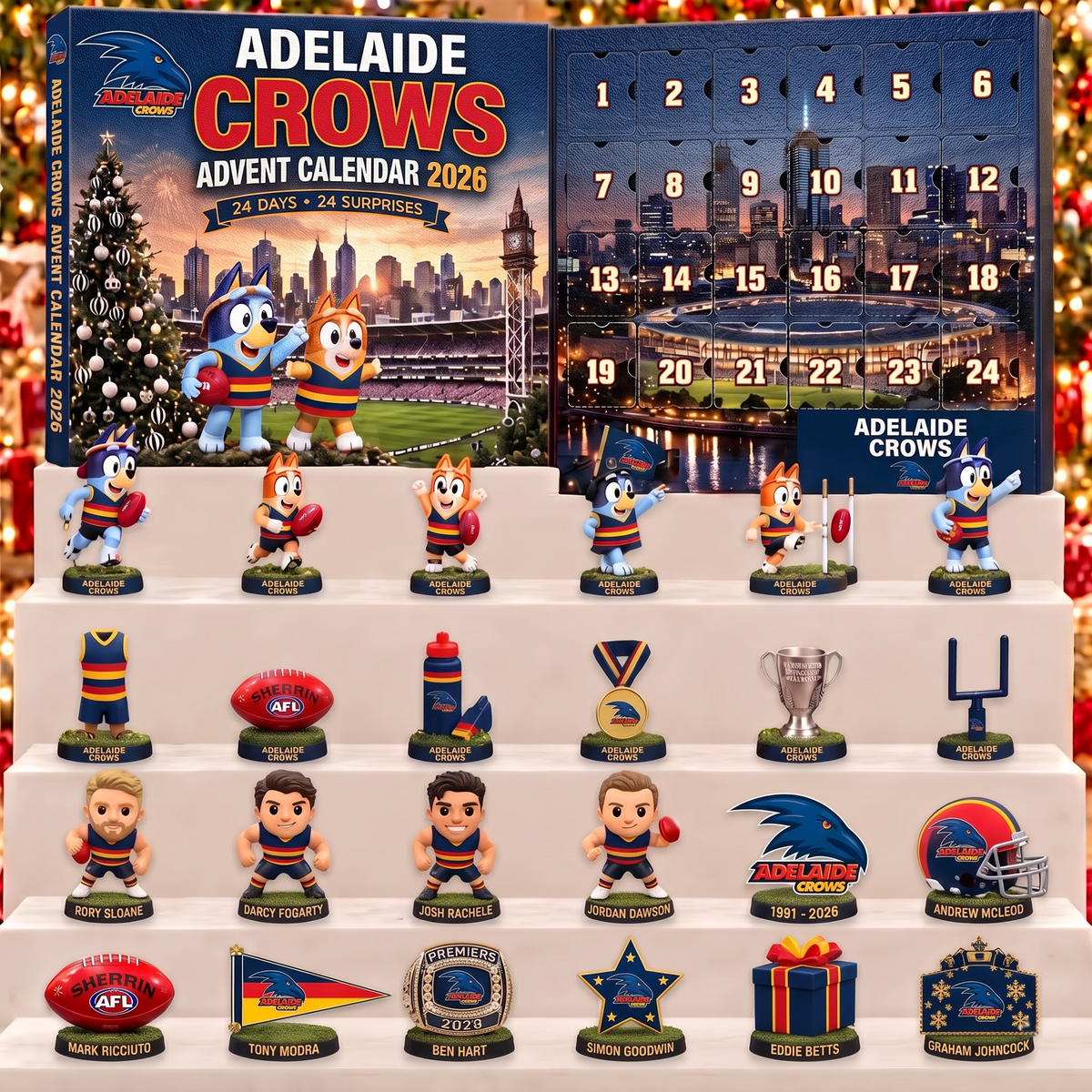 SIGNATURE X AC BESPOKE OFFICIAL AFL 24-Day Game Day Surprise Countdown Box Limited Edition NDT VHM 051026