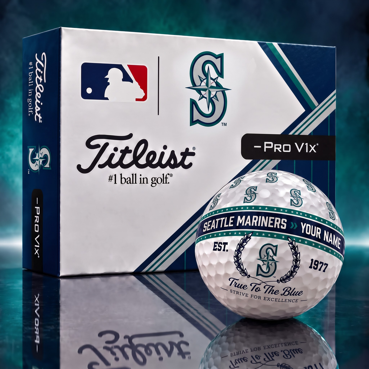 SM x MLB Titleist Pro V1x Golf Ball Set