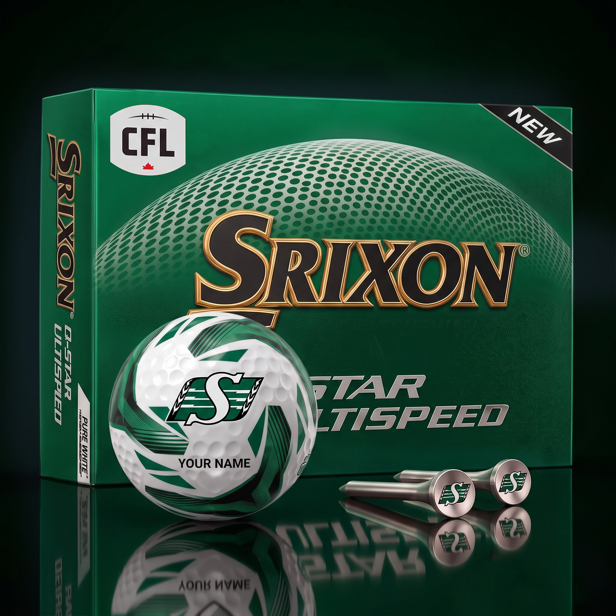 SR x CPL Football Fan Signature Golf Ball Set Personalized Edition