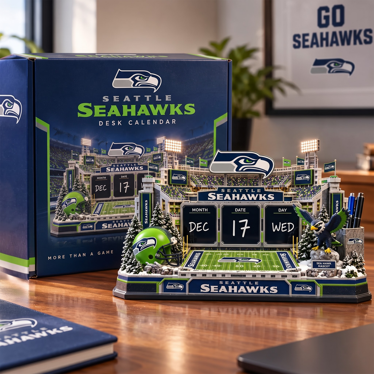 SS x NFL Write-On Calendar With Pen