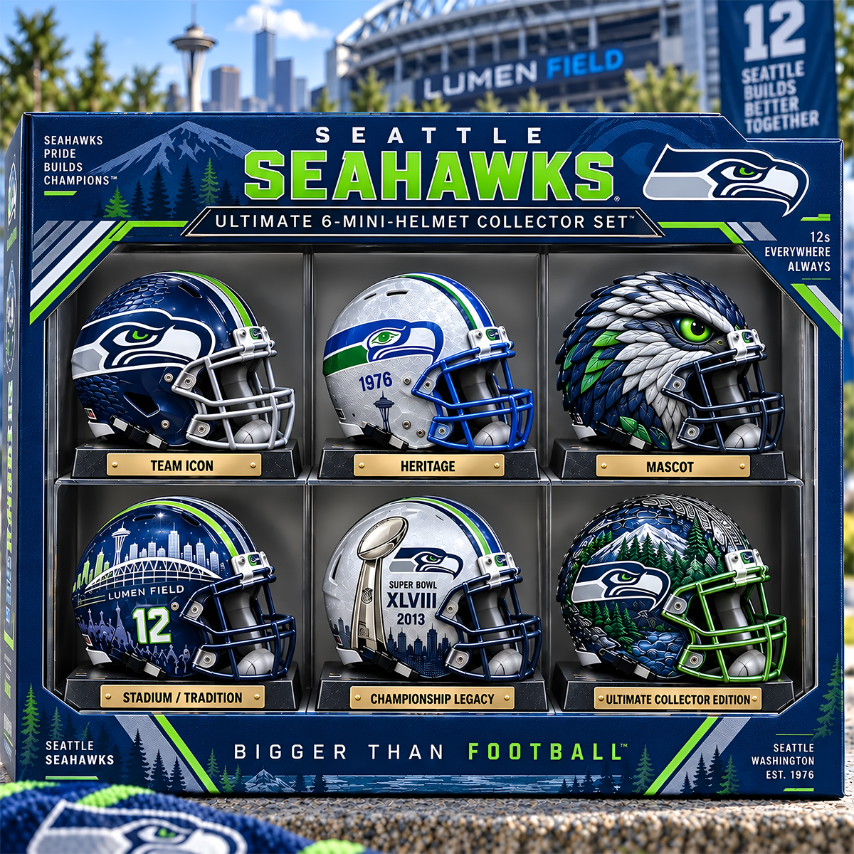 SS x Premium NFL Mini Helmet Collection