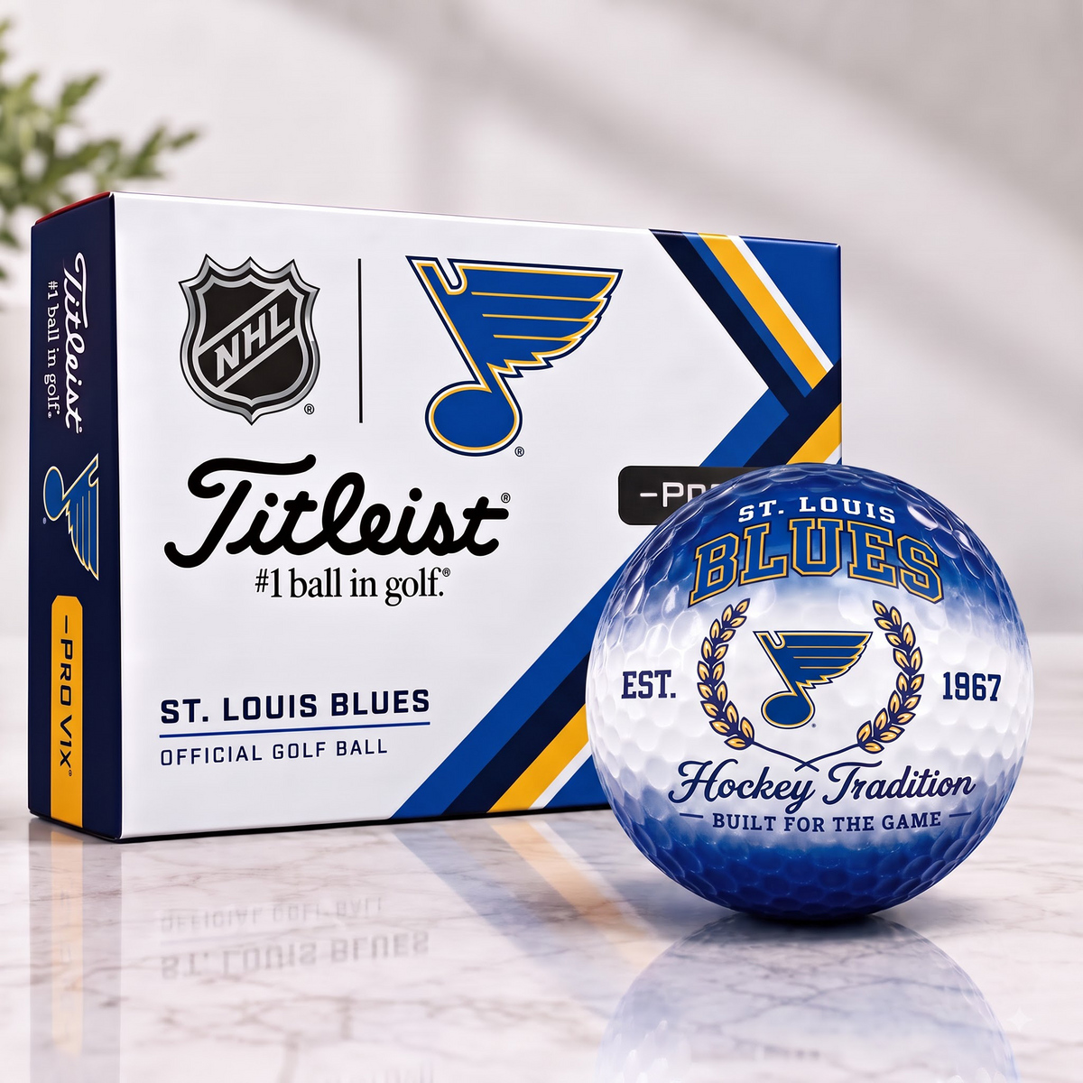 STL X Custom NHL Football Tradition Golf Ball Set
