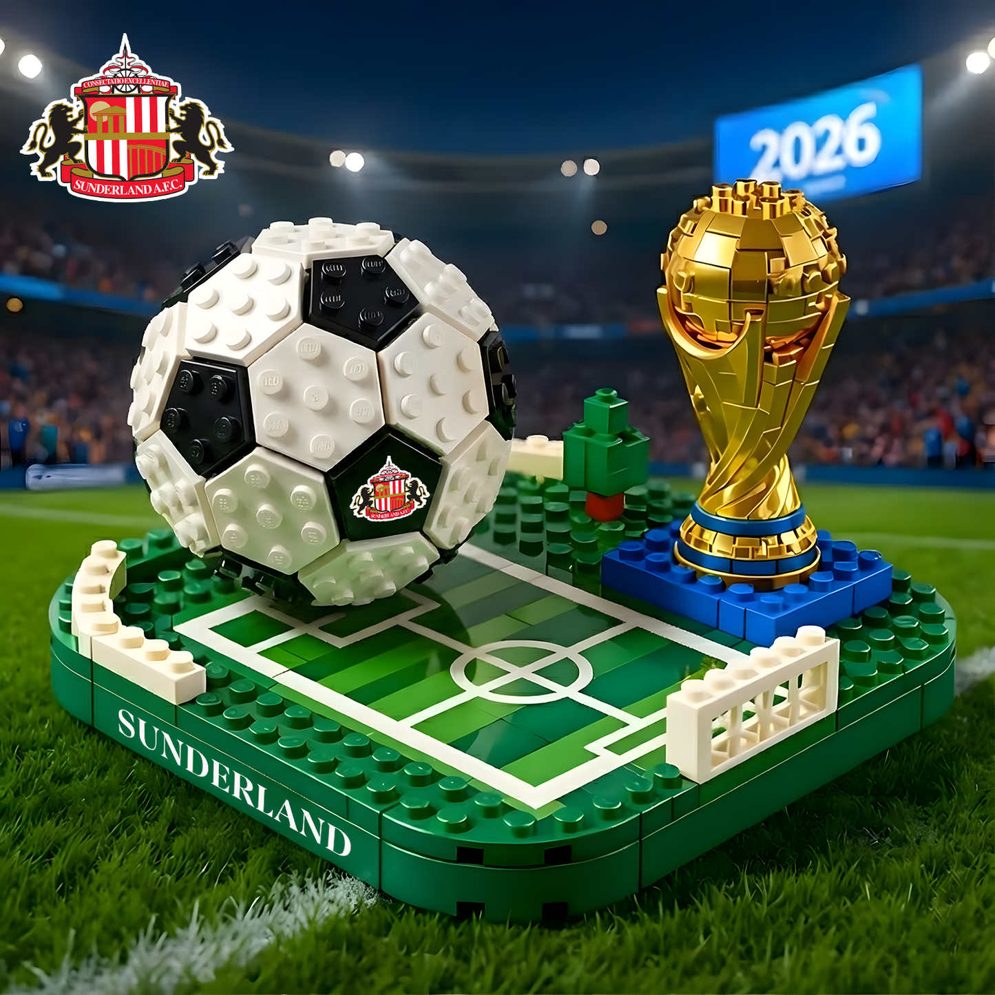 SUN X EPL Football Glory Brick Display Set 0412 NHT NAK