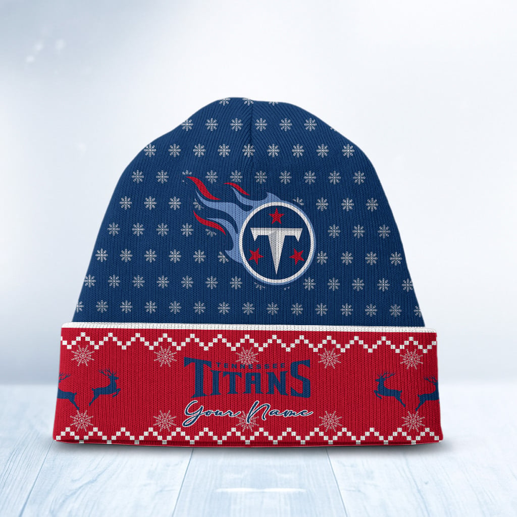 TEN x NFL Customized Beanie Hat Christmas DatND DVT