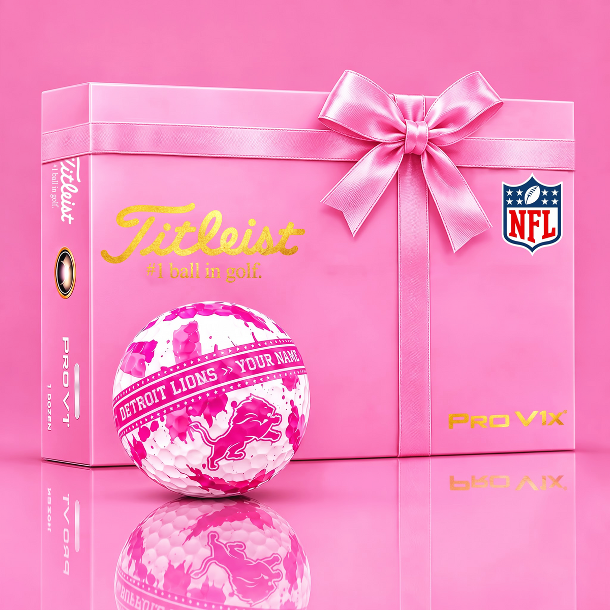 TITLEIST X SIGNATURE NFL DL BESPOKE GOLF BALL FOR TOURNAMENT LIMITED EDITION