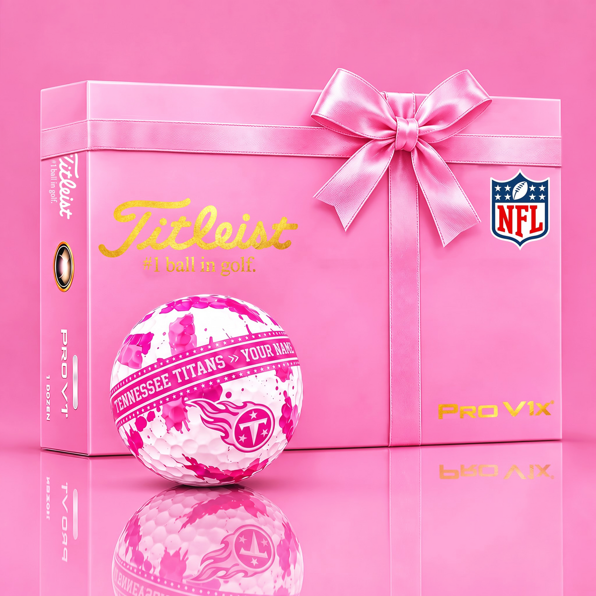 TITLEIST X SIGNATURE NFL TT BESPOKE GOLF BALL FOR TOURNAMENT LIMITED EDITION