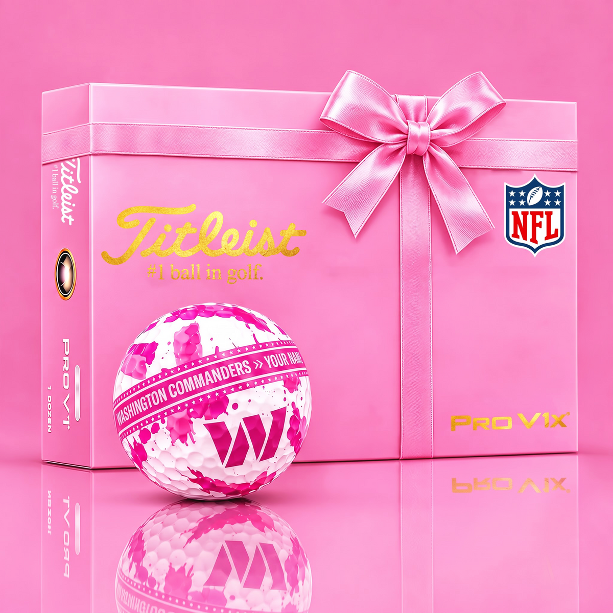 TITLEIST X SIGNATURE NFL WC BESPOKE GOLF BALL FOR TOURNAMENT LIMITED EDITION