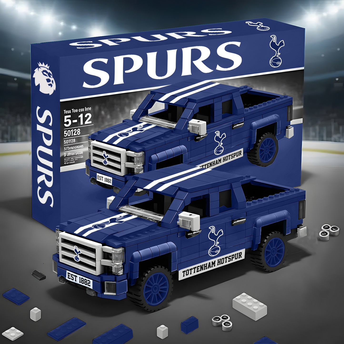 TOT EPL 3D Racing Truck Model Building Block Set 0112 V1 NAK NHT