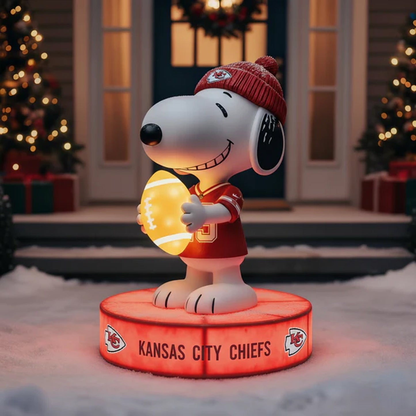 UNIQUE SNOO X NFL KCC Team Spirit LED Statuary NDT NHM 2510